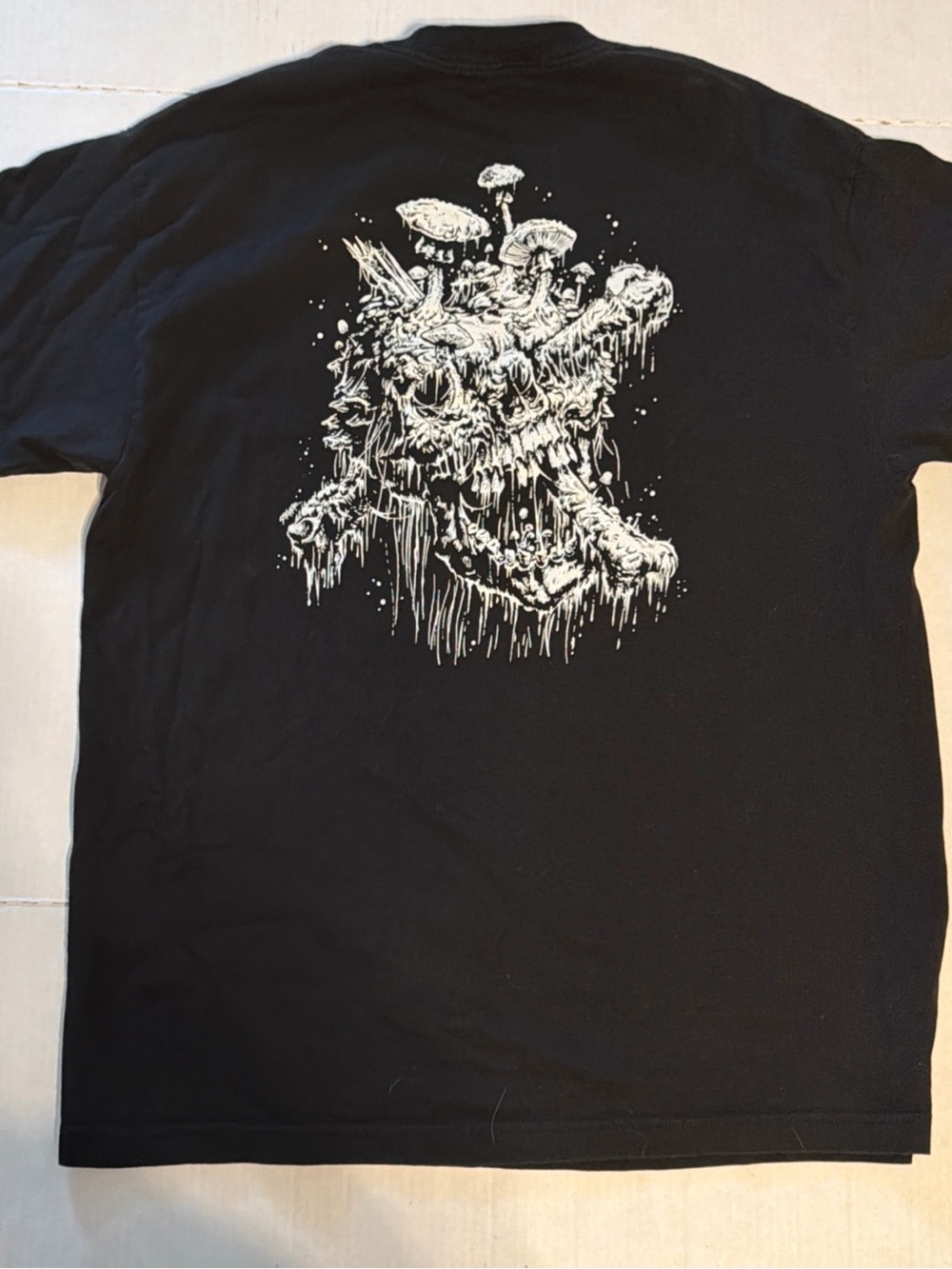 Lurking Class Shirt Mens XL Sketchy Tank Mushroom Skull Graphic Tee